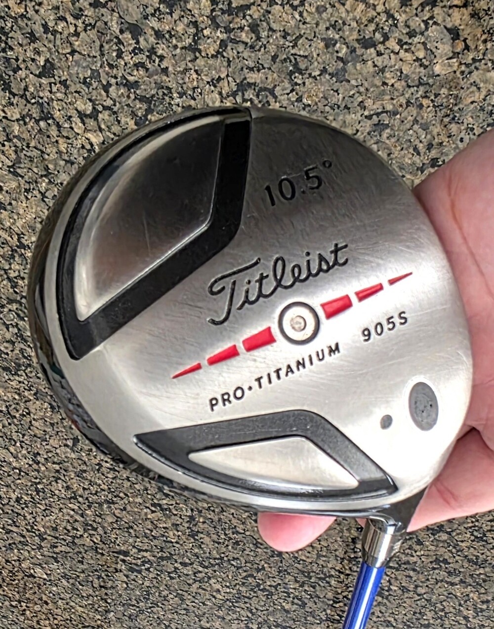 Titleist Golf 10.5 driver Pro titanium 9055 right Handed S-Flex Graphite shaft